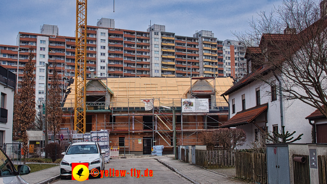 03.03.2023 - Baustelle Ottweiler Straße in Neuperlach