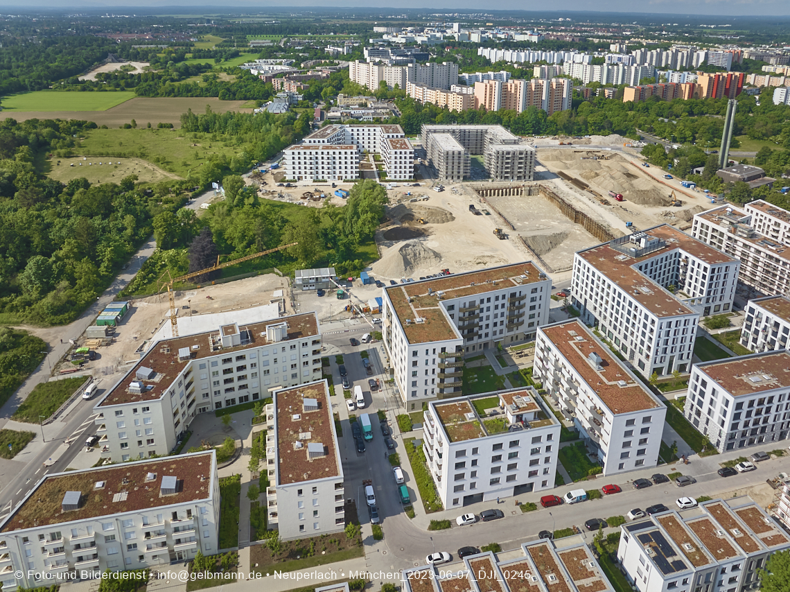 07.06.2023 - Aktuelle Luftbilder aus dem Alexisquartier und Pandion Verde in Neuperlach in München 07.06.2023 - Aktuelle Luftbilder aus dem Alexisquartier und Pandion Verde in Neuperlach in München