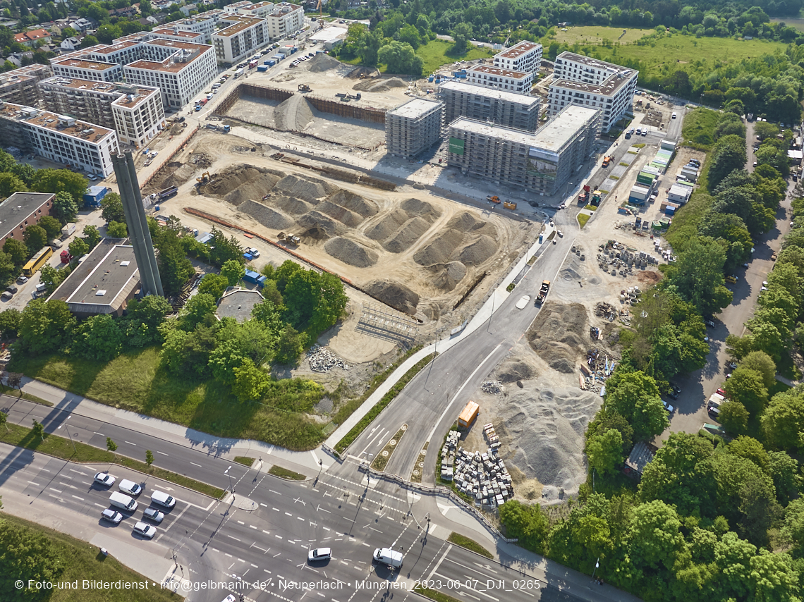 07.06.2023 - Aktuelle Luftbilder aus dem Alexisquartier und Pandion Verde in Neuperlach in München 07.06.2023 - Aktuelle Luftbilder aus dem Alexisquartier und Pandion Verde in Neuperlach in München