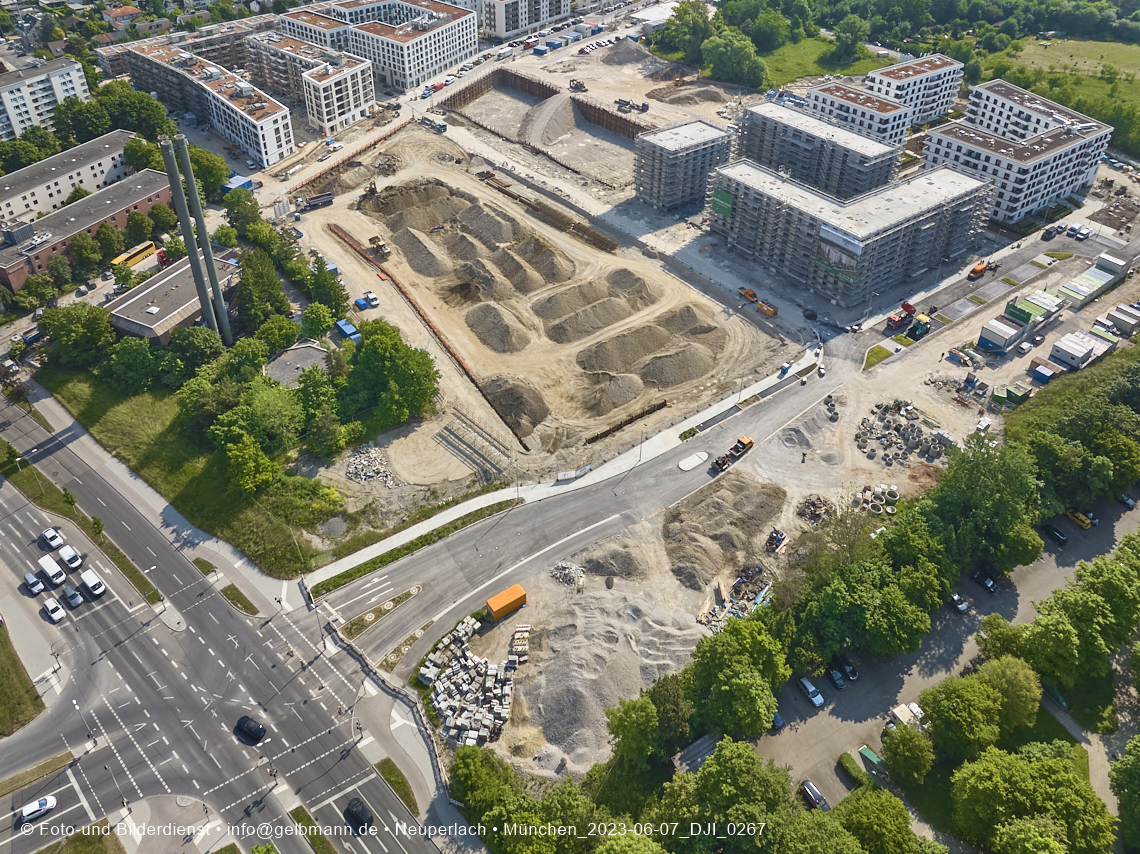 07.06.2023 - Aktuelle Luftbilder aus dem Alexisquartier und Pandion Verde in Neuperlach in München 07.06.2023 - Aktuelle Luftbilder aus dem Alexisquartier und Pandion Verde in Neuperlach in München