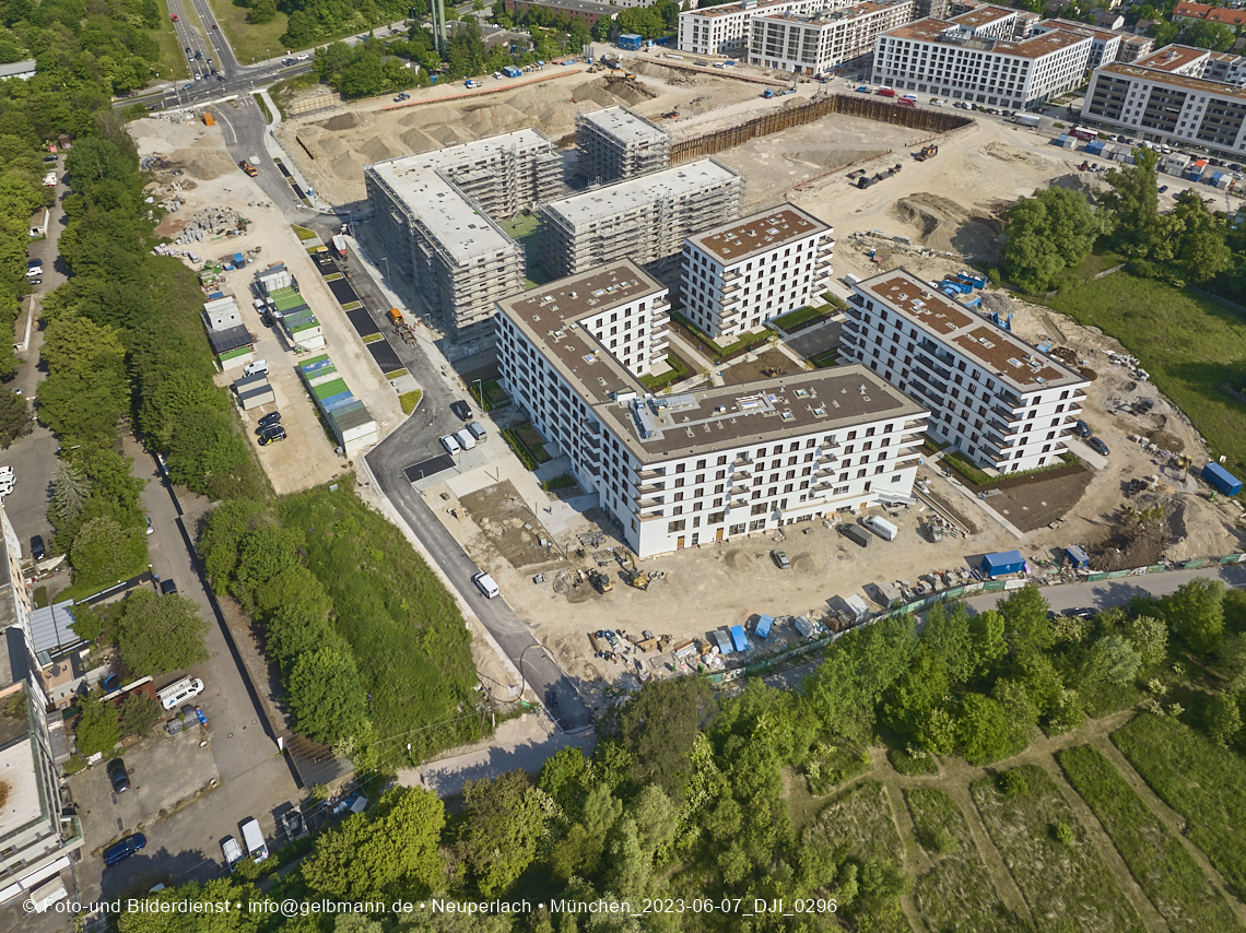 07.06.2023 - Aktuelle Luftbilder aus dem Alexisquartier und Pandion Verde in Neuperlach in München 07.06.2023 - Aktuelle Luftbilder aus dem Alexisquartier und Pandion Verde in Neuperlach in München