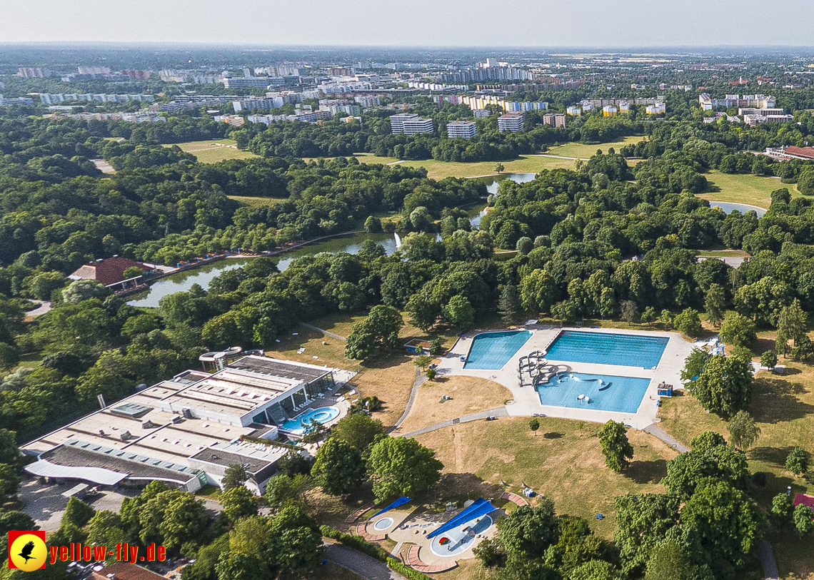 22.06.2023 - Baustelle Geothermie im Michaelibad in Berg am Laim und Neuperlach