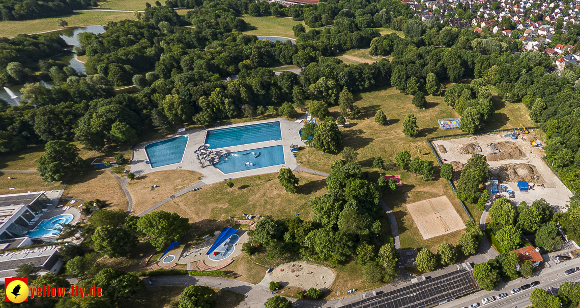 22.06.2023 - Baustelle Geothermie im Michaelibad in Berg am Laim und Neuperlach