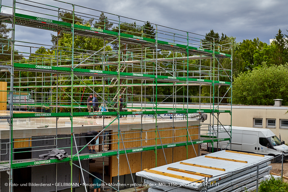 04.07.2023 - Haus für Kinder und neue Wände