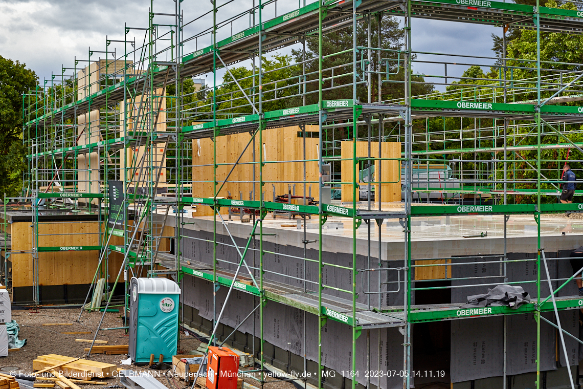 04.07.2023 - Haus für Kinder und neue Wände