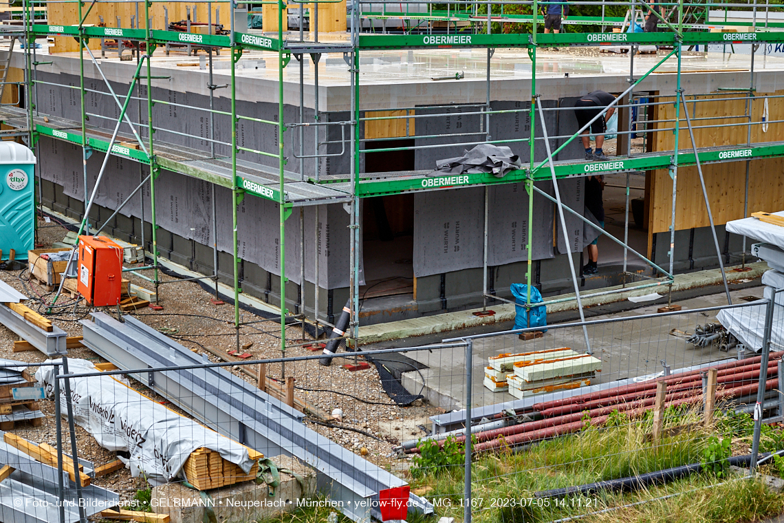 04.07.2023 - Haus für Kinder und neue Wände