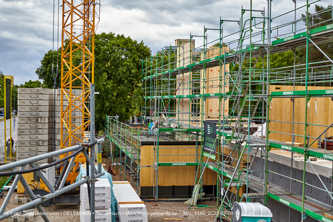 04.07.2023 - Haus für Kinder und neue Wände