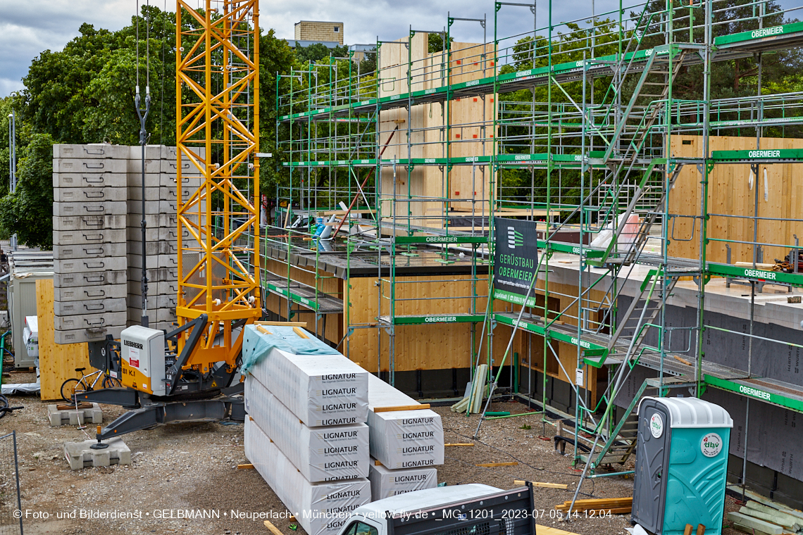 04.07.2023 - Haus für Kinder und neue Wände