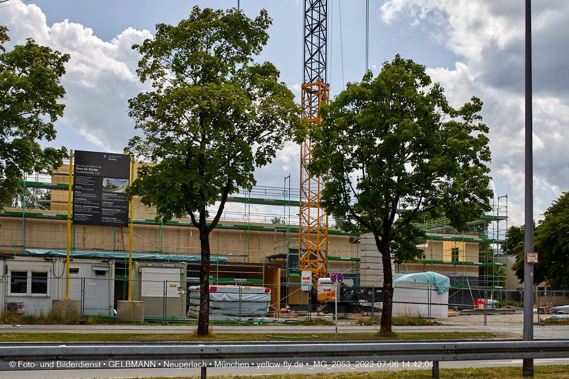 06.07.2023 - Haus für Kinder und neue Wände