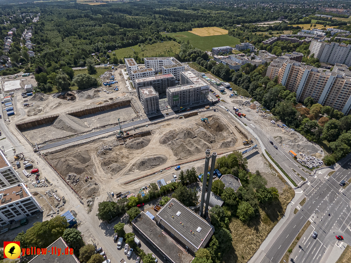 07.07.2023 - Baustelle Alexisqaurtier und Pandion Verde 07.07.2023 - Baustelle Alexisqaurtier und Pandion Verde