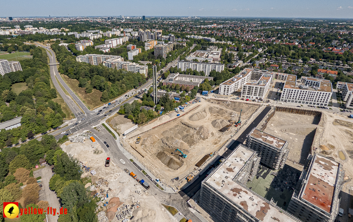 07.07.2023 - Baustelle Alexisqaurtier und Pandion Verde 07.07.2023 - Baustelle Alexisqaurtier und Pandion Verde