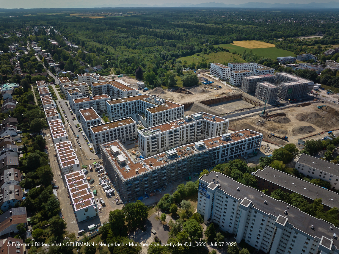 07.07.2023 - Baustelle Alexisquartier und Pandion Verde 07.07.2023 - Baustelle Alexisquartier und Pandion Verde