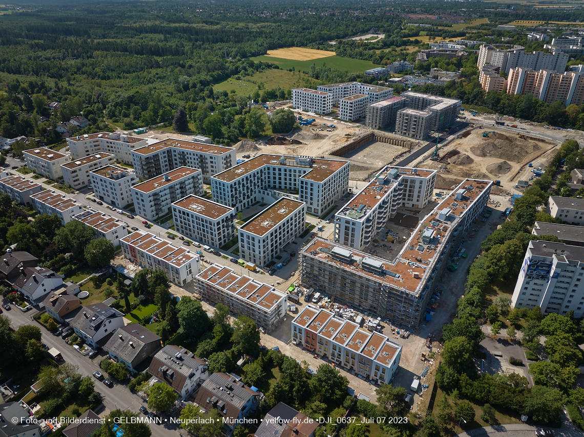 07.07.2023 - Baustelle Alexisquartier und Pandion Verde 07.07.2023 - Baustelle Alexisquartier und Pandion Verde