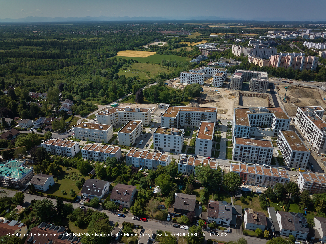 07.07.2023 - Baustelle Alexisquartier und Pandion Verde 07.07.2023 - Baustelle Alexisquartier und Pandion Verde