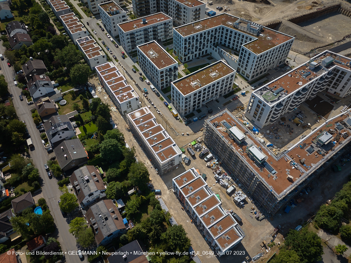 07.07.2023 - Baustelle Alexisquartier und Pandion Verde 07.07.2023 - Baustelle Alexisquartier und Pandion Verde