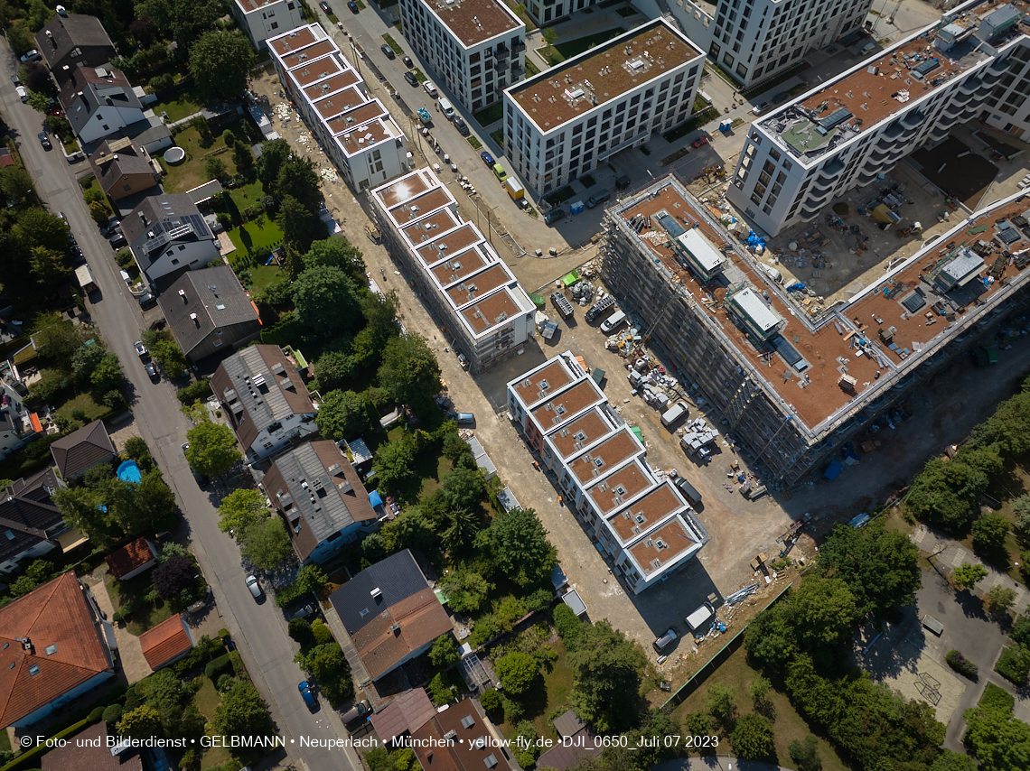07.07.2023 - Baustelle Alexisquartier und Pandion Verde 07.07.2023 - Baustelle Alexisquartier und Pandion Verde