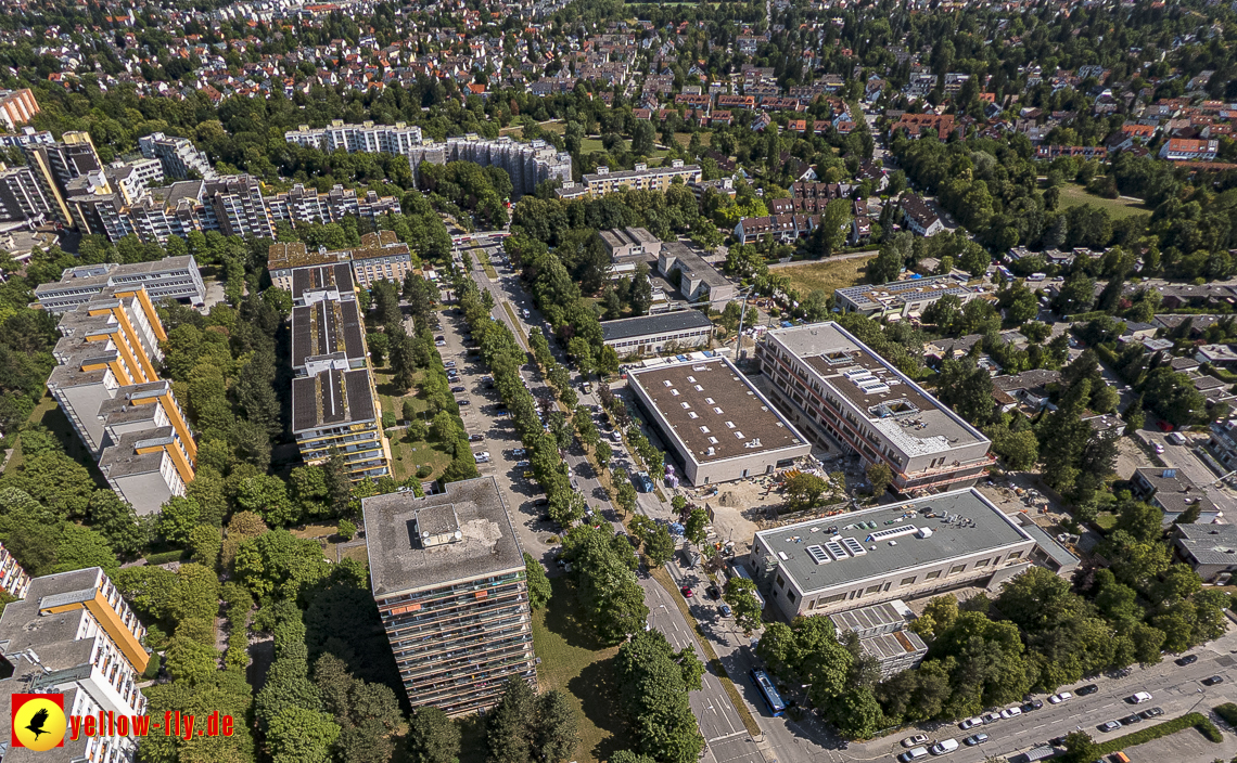 25.07.2023 - Grundschule und Karl-Marx-Ring in Neuperlach