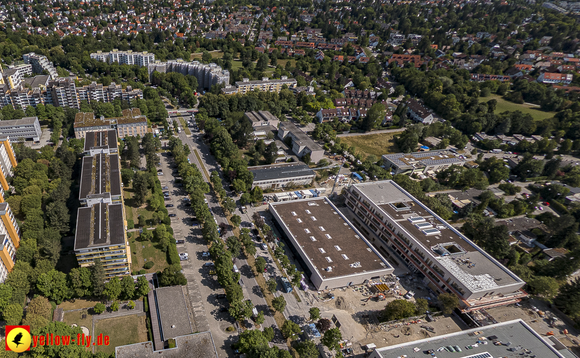 25.07.2023 - Grundschule und Karl-Marx-Ring in Neuperlach