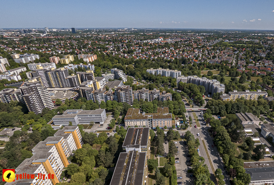 25.07.2023 - Grundschule und Karl-Marx-Ring in Neuperlach