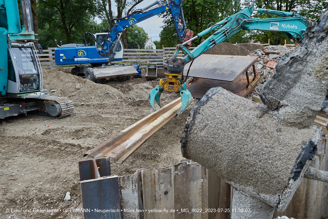25.07.2023 - Baustelle Maikäfersiedlung in Berg am Laim und Neuperlach