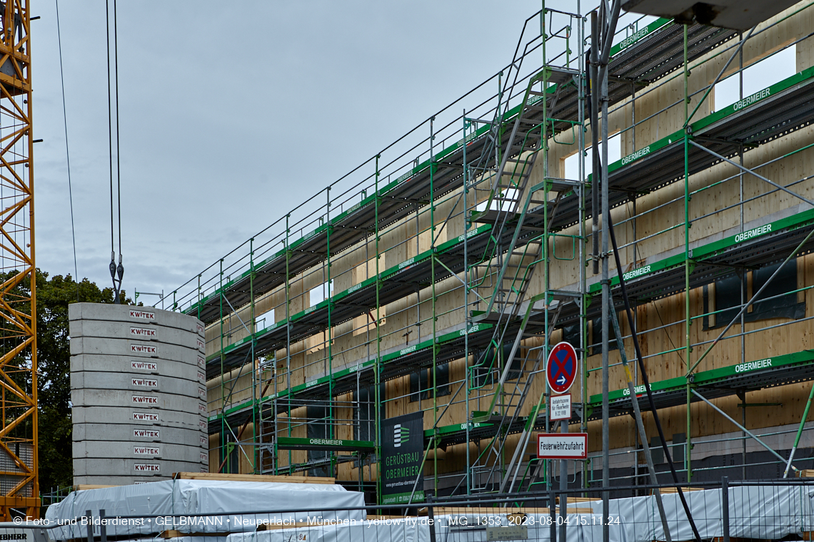 04.08.2023 - Neubau zum Haus für Kinder in Neuperlach
