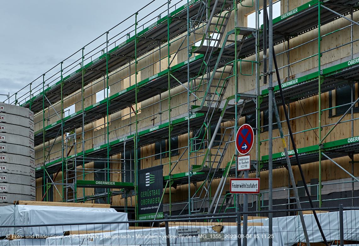 04.08.2023 - Neubau zum Haus für Kinder in Neuperlach