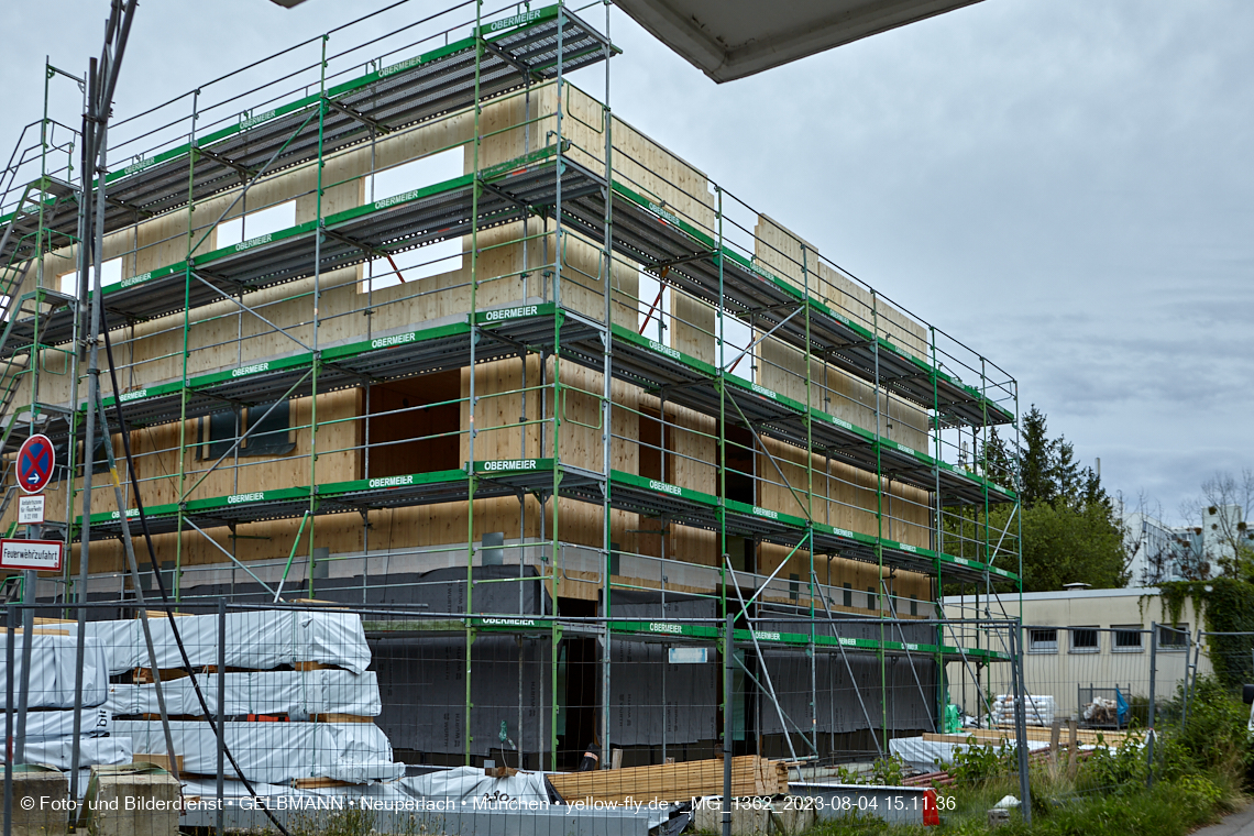 04.08.2023 - Neubau zum Haus für Kinder in Neuperlach