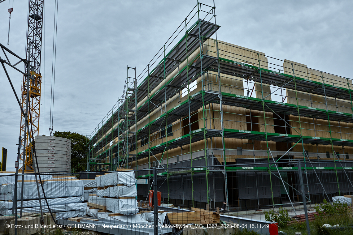 04.08.2023 - Neubau zum Haus für Kinder in Neuperlach