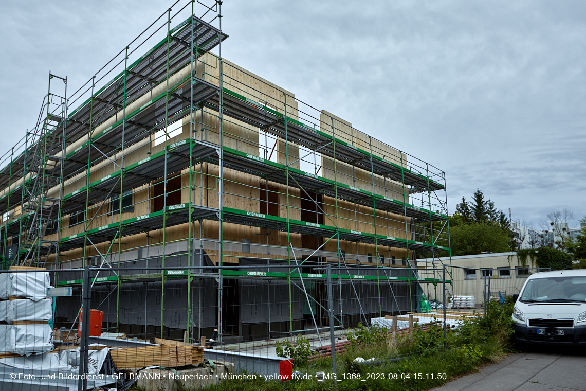 04.08.2023 - Neubau zum Haus für Kinder in Neuperlach