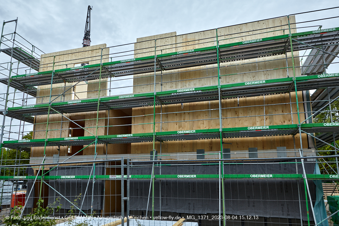 04.08.2023 - Neubau zum Haus für Kinder in Neuperlach