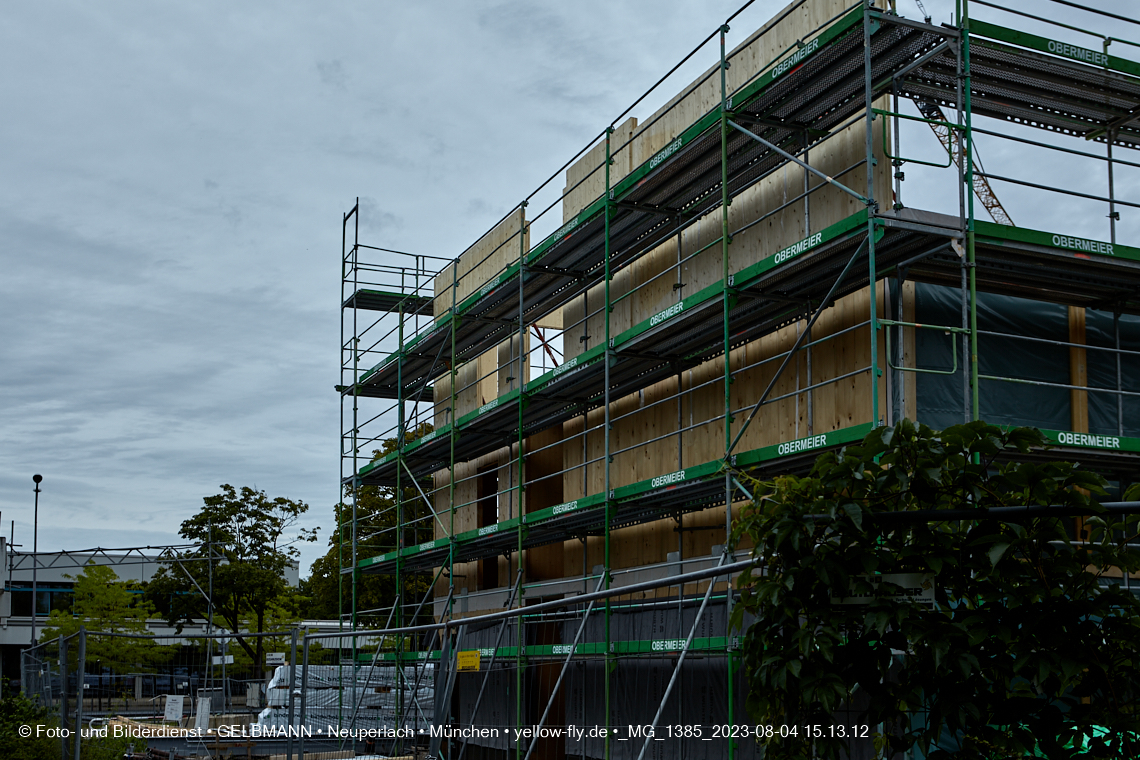 04.08.2023 - Neubau zum Haus für Kinder in Neuperlach