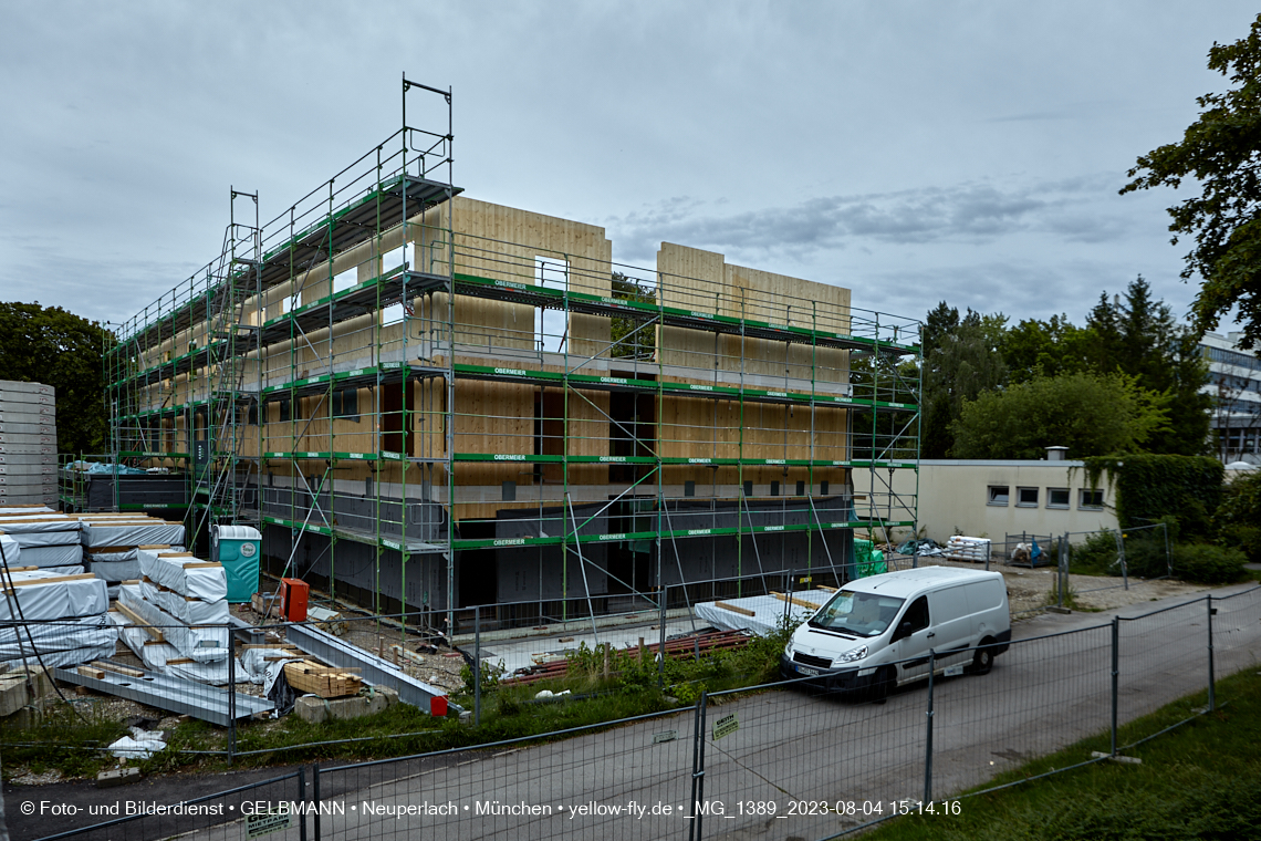 04.08.2023 - Neubau zum Haus für Kinder in Neuperlach