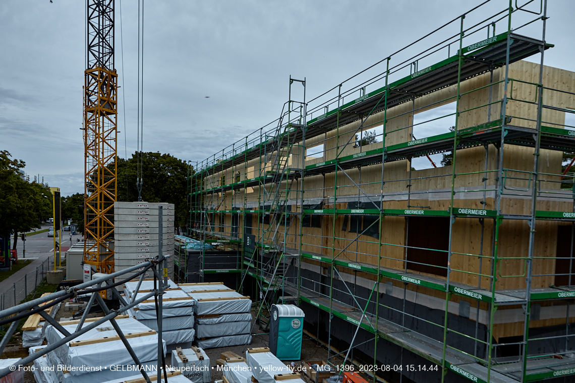 04.08.2023 - Neubau zum Haus für Kinder in Neuperlach