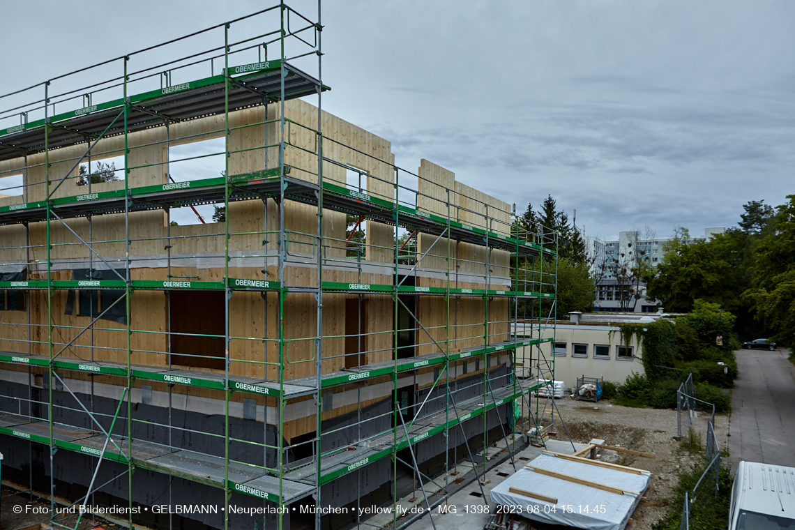 04.08.2023 - Neubau zum Haus für Kinder in Neuperlach