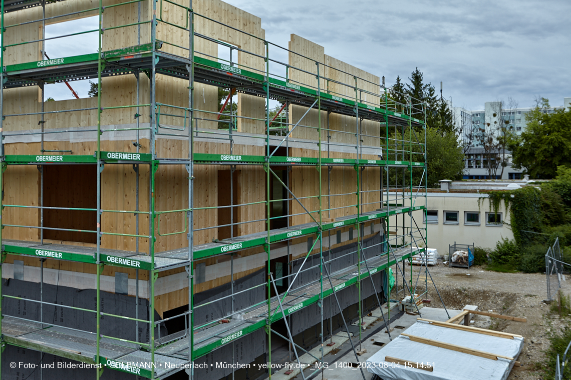04.08.2023 - Neubau zum Haus für Kinder in Neuperlach