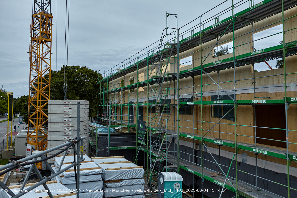 04.08.2023 - Neubau zum Haus für Kinder in Neuperlach