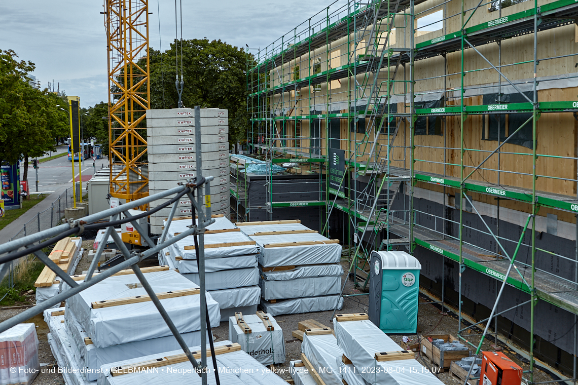 04.08.2023 - Neubau zum Haus für Kinder in Neuperlach