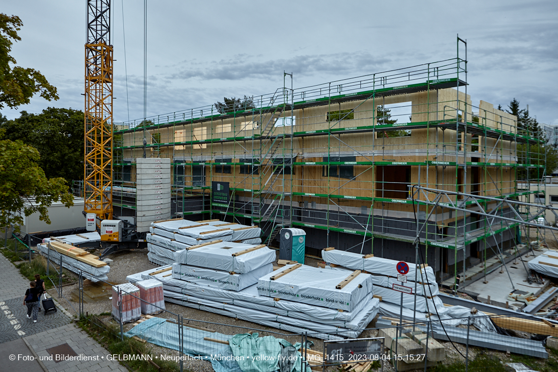 04.08.2023 - Neubau zum Haus für Kinder in Neuperlach