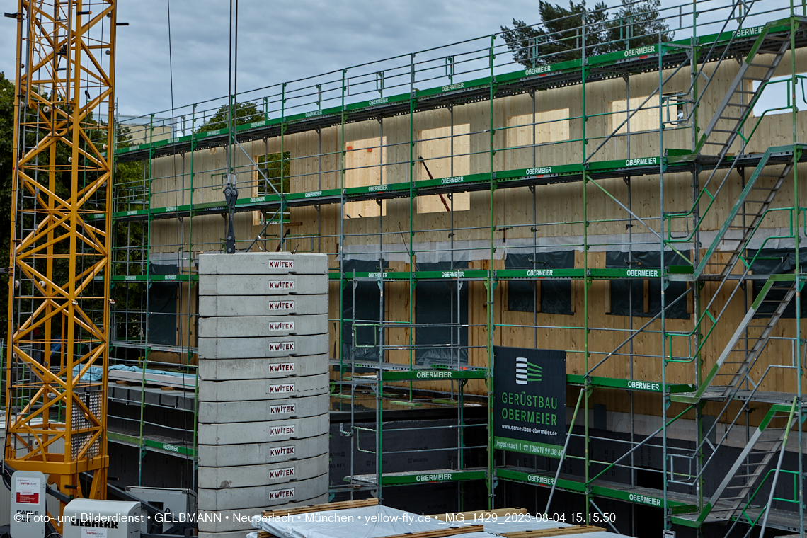 04.08.2023 - Neubau zum Haus für Kinder in Neuperlach
