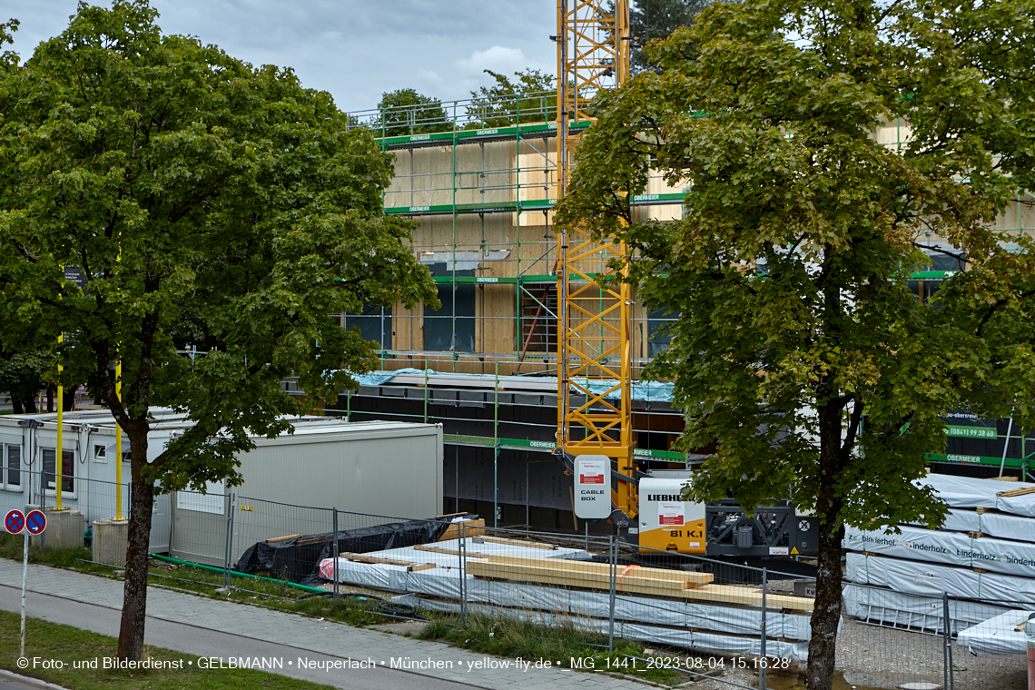 04.08.2023 - Neubau zum Haus für Kinder in Neuperlach