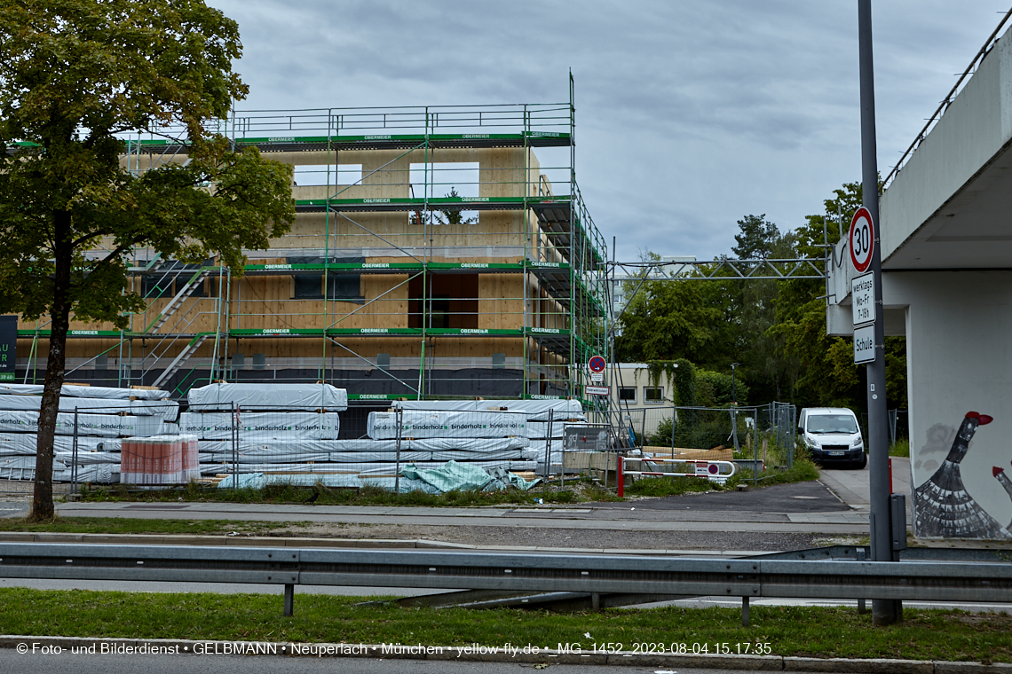 04.08.2023 - Neubau zum Haus für Kinder in Neuperlach
