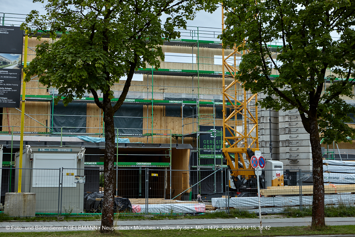 04.08.2023 - Neubau zum Haus für Kinder in Neuperlach