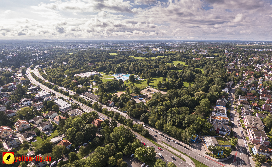 10.08.2023 - Geothermie-Bohrung im Michaelibad in Neuperlach