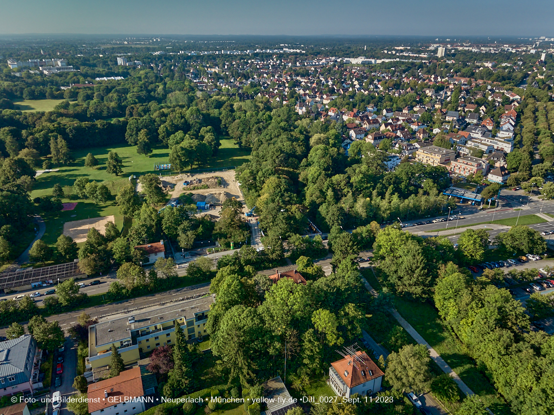 11.09.2023 - Geothermiebohrung im Michaelibad in Berg am Laim
