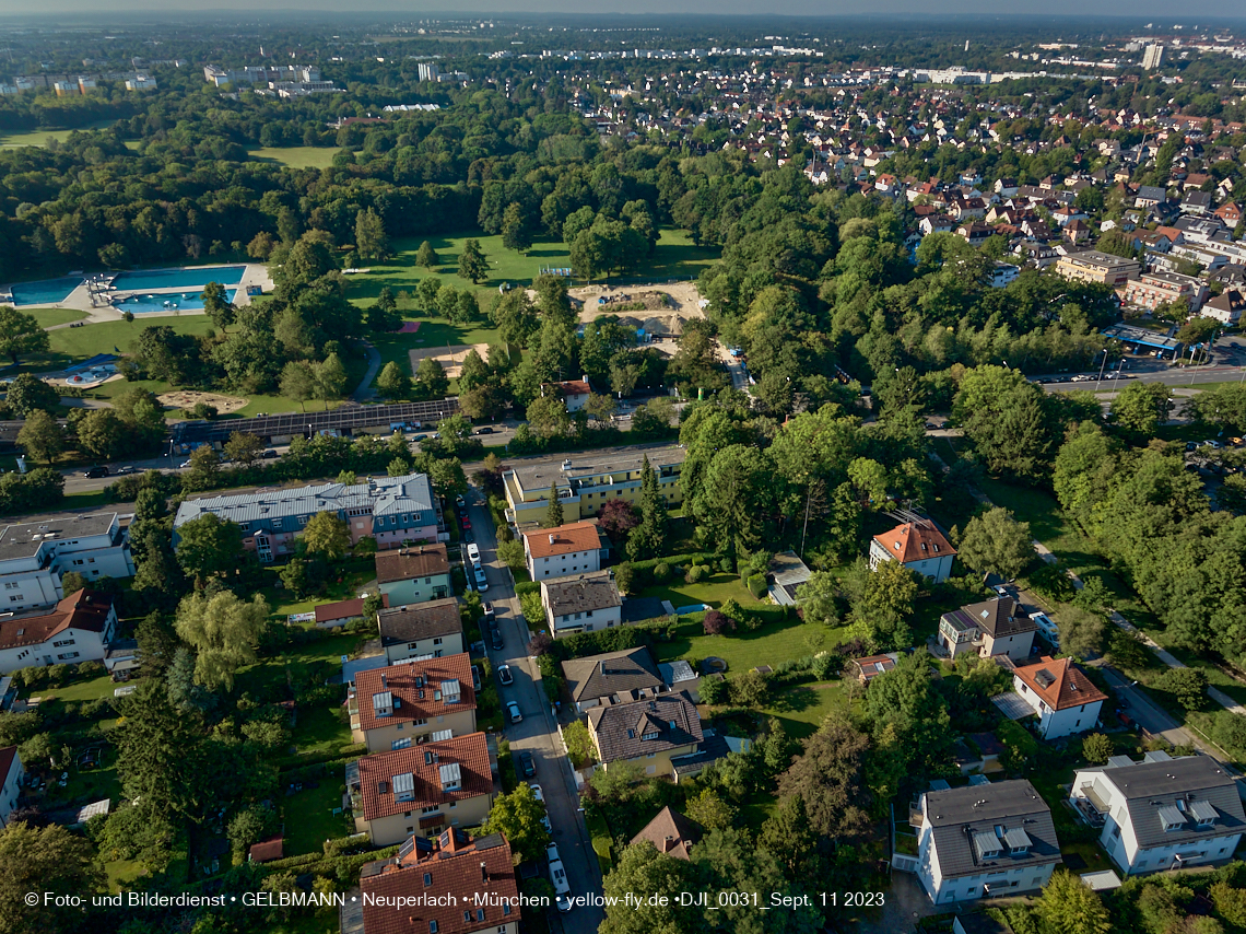 11.09.2023 - Geothermiebohrung im Michaelibad in Berg am Laim