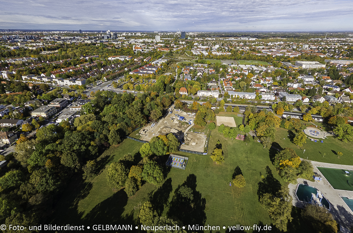 25.10.2023 - Baustelle Geothermie-Bohrung in Neuperlach und Berg am Laim
