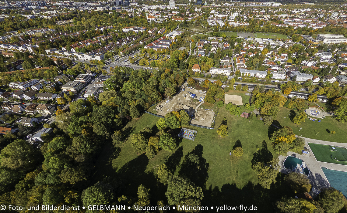 25.10.2023 - Baustelle Geothermie-Bohrung in Neuperlach und Berg am Laim