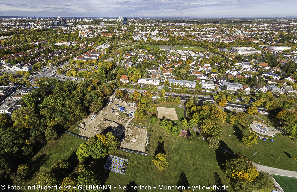25.10.2023 - Baustelle Geothermie-Bohrung in Neuperlach und Berg am Laim