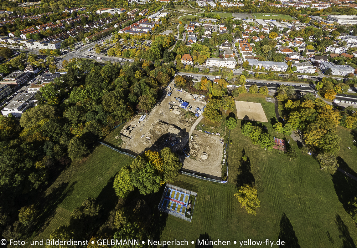25.10.2023 - Baustelle Geothermie-Bohrung in Neuperlach und Berg am Laim