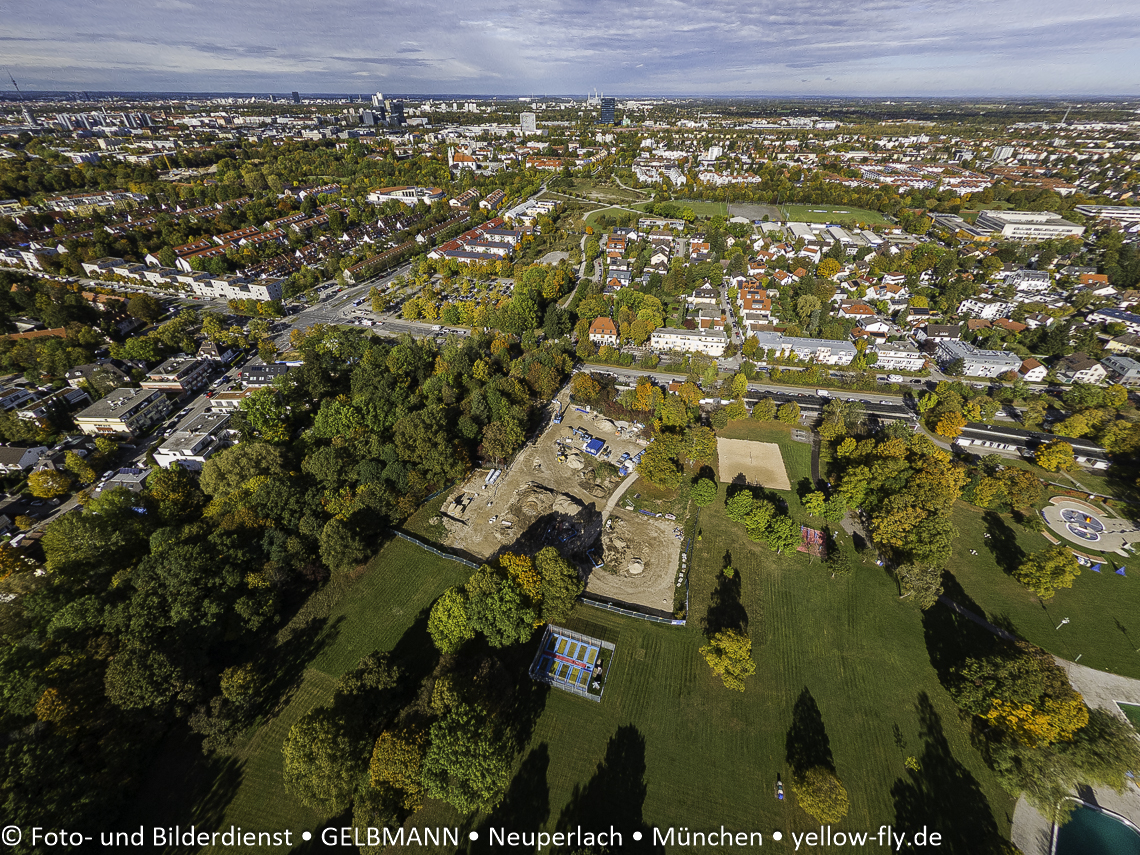 25.10.2023 - Baustelle Geothermie-Bohrung in Neuperlach und Berg am Laim